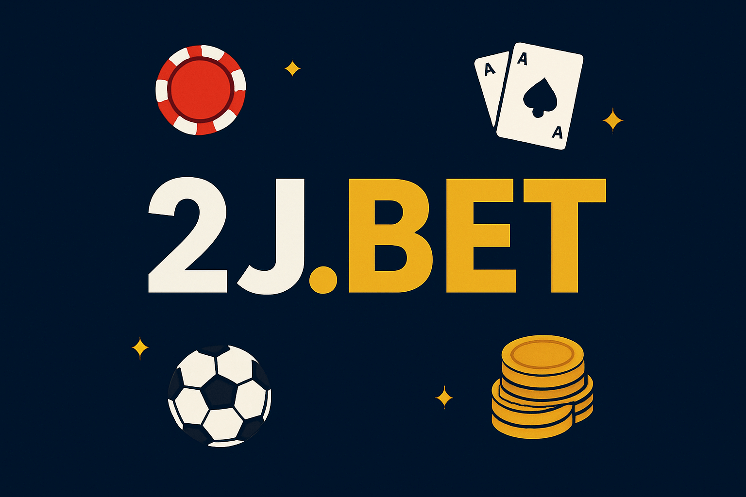 2J Bet Game logo featuring bold white and gold text on a dark background, representing the official branding of the 2J Bet gaming platform