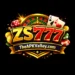 Official ZS777 game logo with casino-style design, cards, dice, and gold elements branding TheAPKValley.com