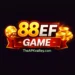 88EF Game logo design with gold and red theme featuring TheAPKvalley.com watermark branding