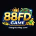 88FD Game APK download logo with casino style graphics and theapkvalley.com branding
